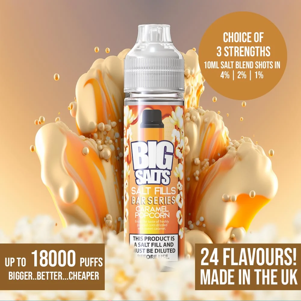 Big Salts Longfill + 3 Nic Salts | £6.50