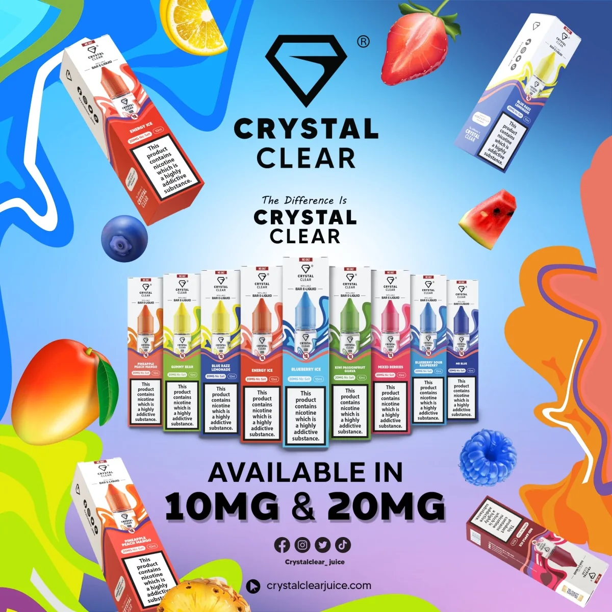 Crystal Clear Nic Salt | £2 - Image 2