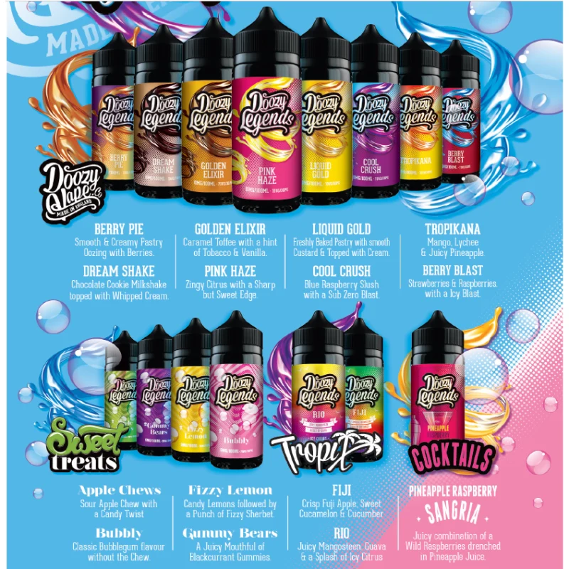 Doozy Legends 70/30 | 100ml + 2 Nics |£4 - Image 2