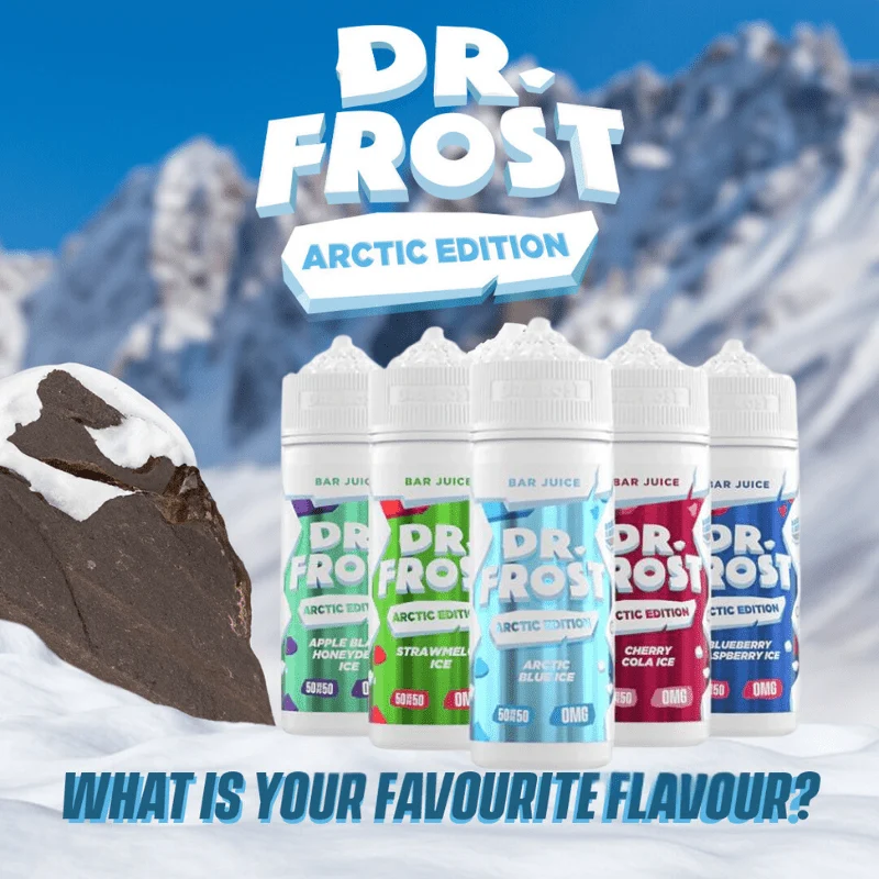 Dr Frost Arctic Edition 50/50 | 100ml + 2 Nics | £4