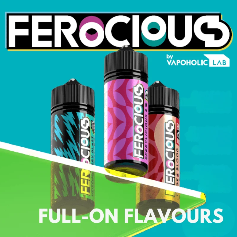 Ferocious Bar Juice 50/50 | 100ml + 2 Nics | £5