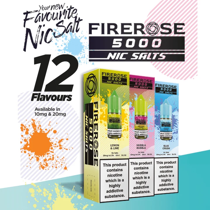 Firerose 5000 Nic Salt | From £1