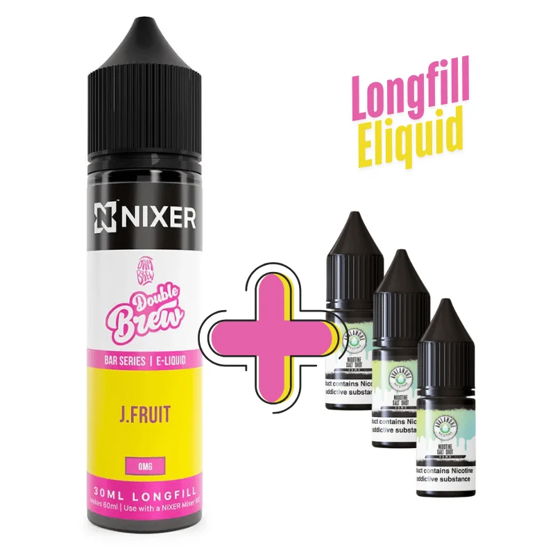 Double Brew Longfill + 3 Nic Salts | £4 - Image 4