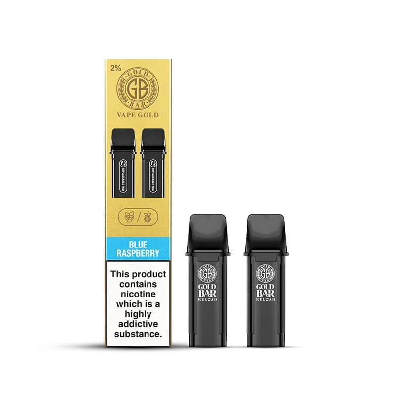 Gold Bar Reload Prefilled Pods | Box of 10 £20 | £3 - Image 3