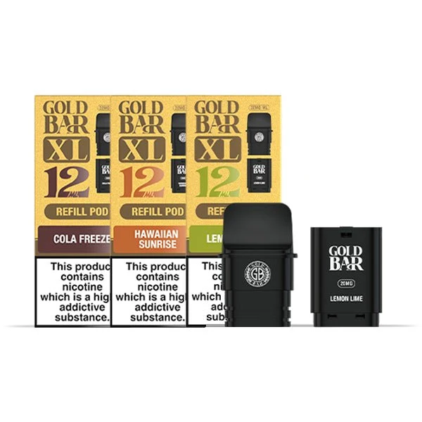 Gold Bar XL Prefilled Pods | £3