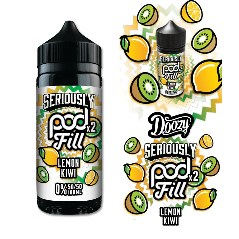 Seriously Pod Fill X2 50/50 | 100ml + 2 Nics | £7
