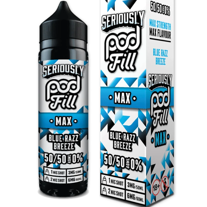 Seriously Pod Fill Max 50/50 40ml + 1 Nic £4 - Image 2