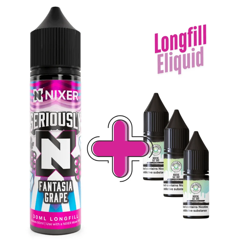 Seriously Longfill + 3 Nic Salts | £4 - Image 3