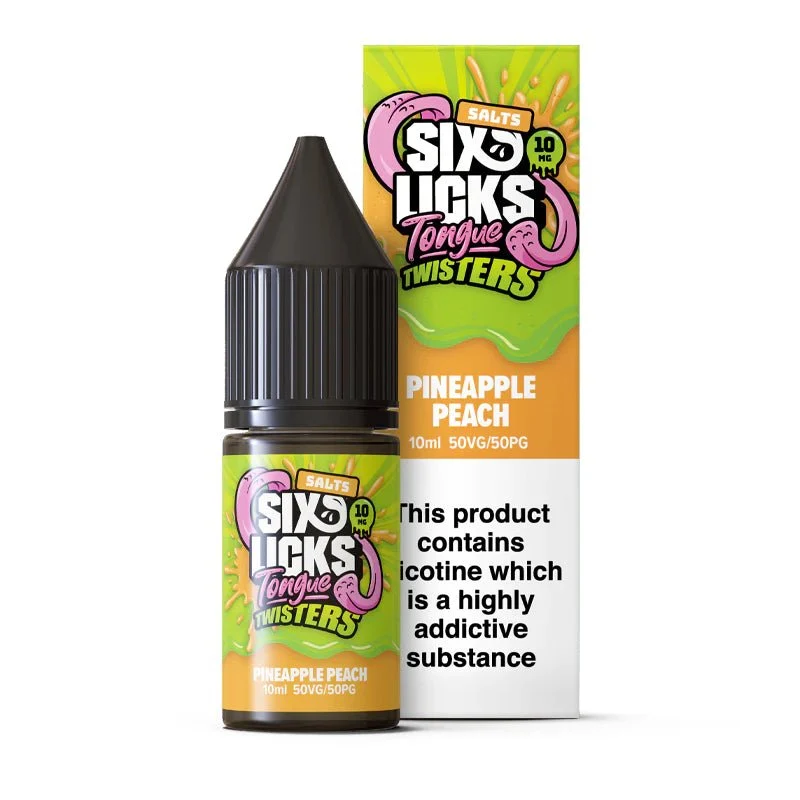 Six Licks Tongue Twister Nic Salt | £1 - Image 3