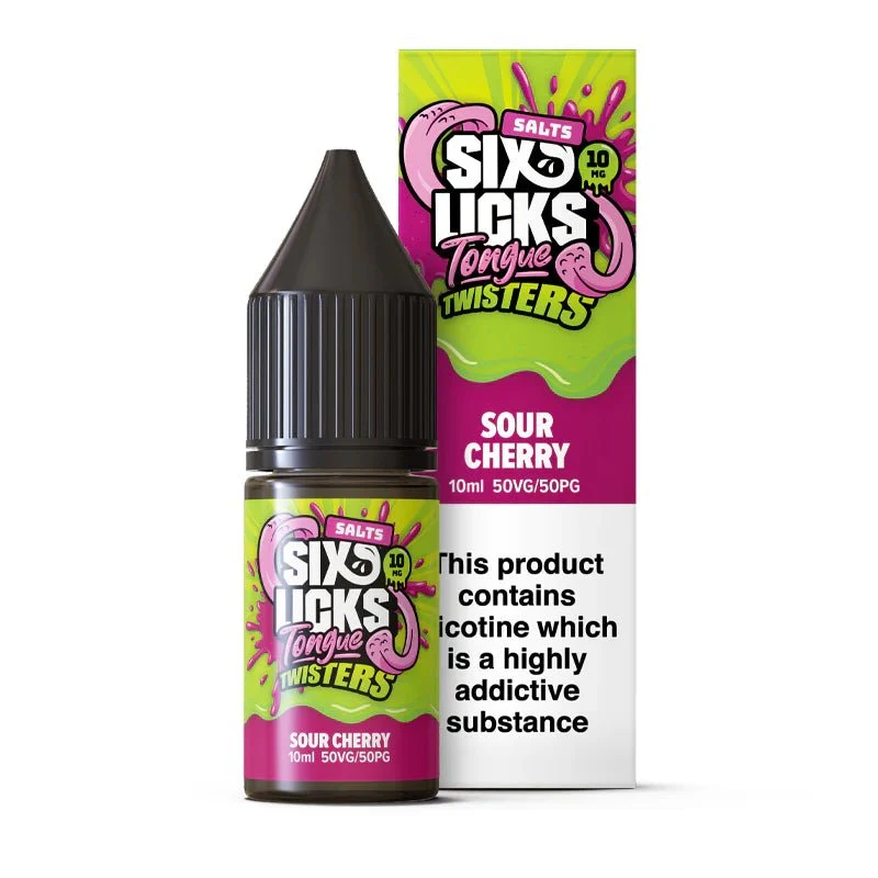 Six Licks Tongue Twister Nic Salt | £1 - Image 5