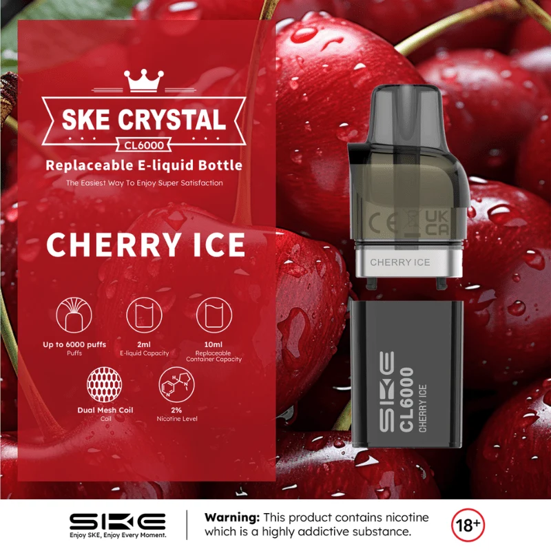 SKE Crystal CL6000 Prefilled Pods | £3 - Image 9