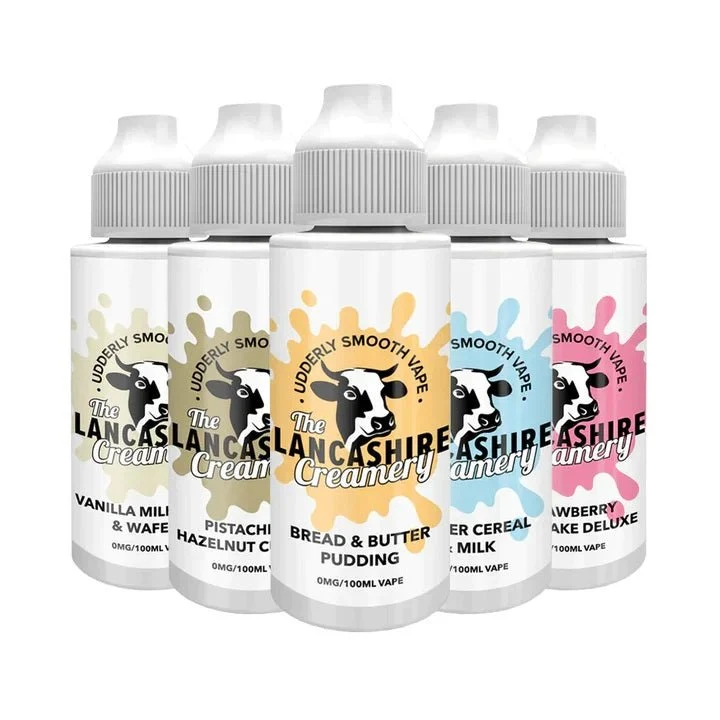 The Lancashire Creamery 70/30 | 100ml + 2 Nics | £6