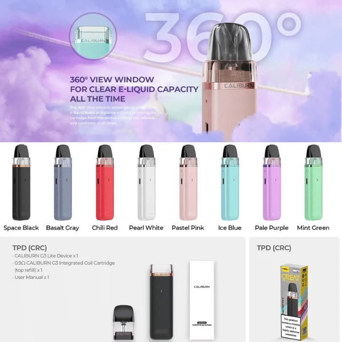 Uwell Caliburn G3 Lite Kit | £4 - Image 10